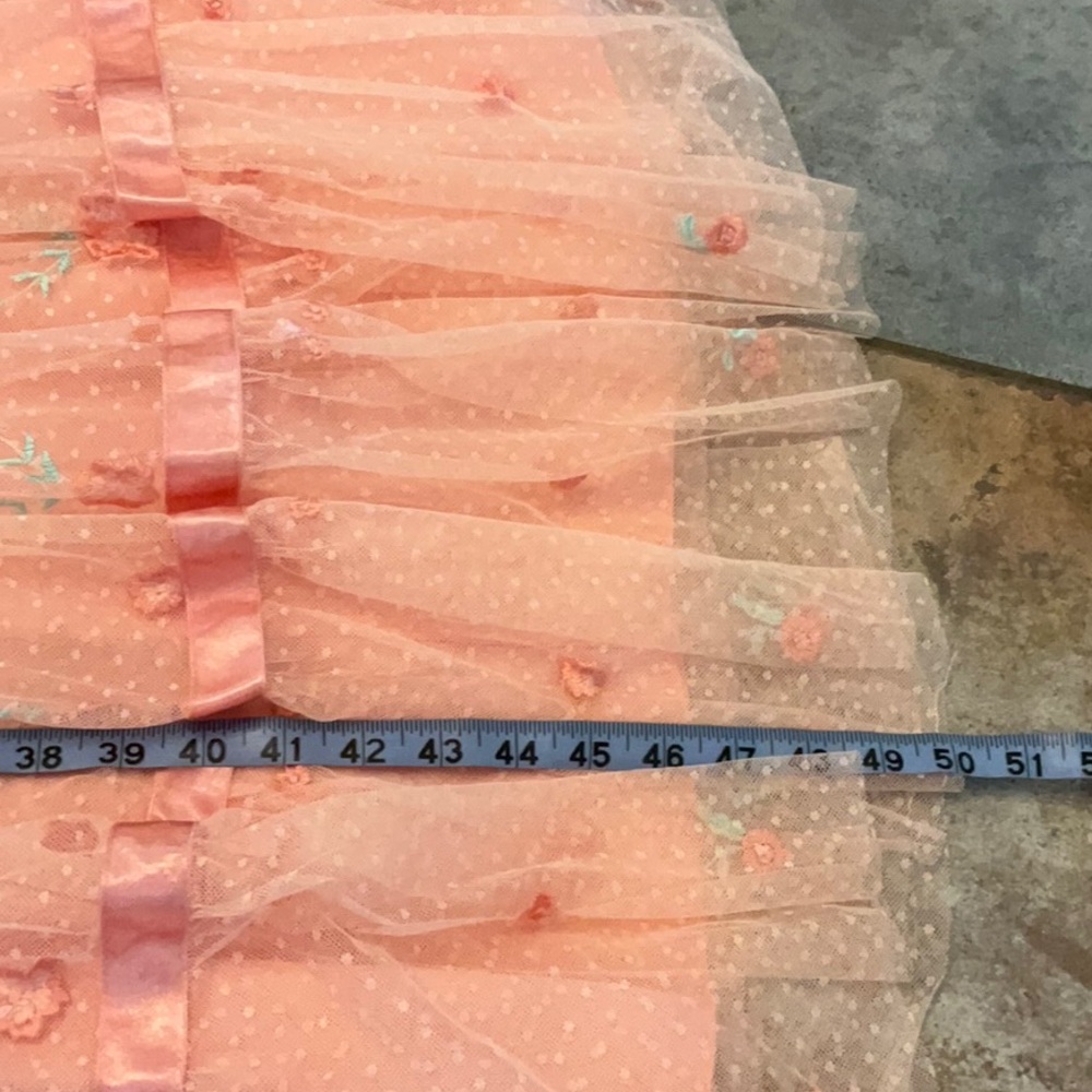 Ivy City Co. Peach Pink Dress Size Small - Picture 6 of 6